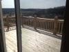 Large deck with great views!